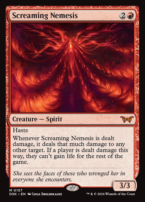 Screaming Nemesis (157) - Duskmourn: House of Horror - Game On