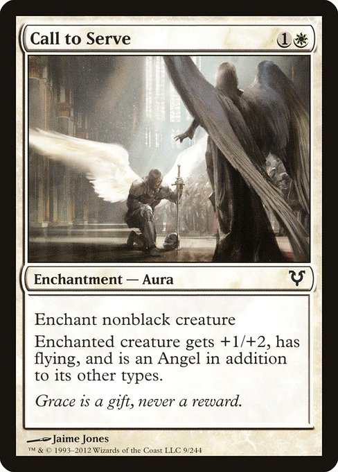Call to Serve (9) (Foil) - Avacyn Restored - Game On