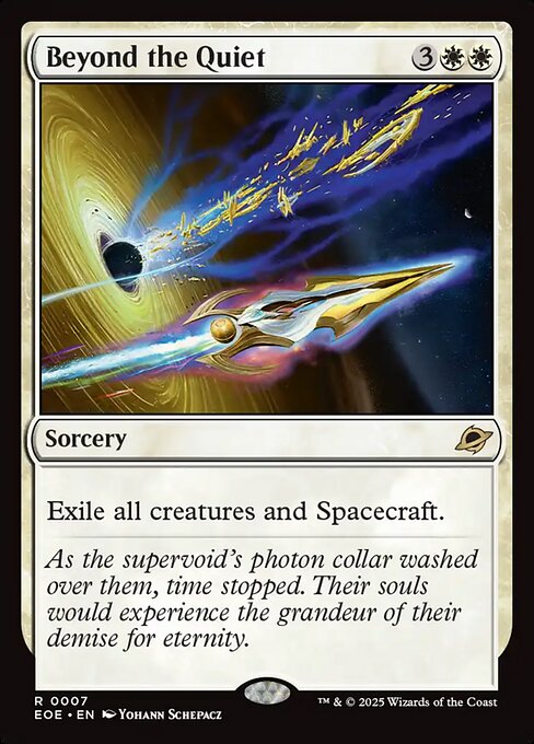 Beyond the Quiet (7) (Foil) - Edge of Eternities - Game On