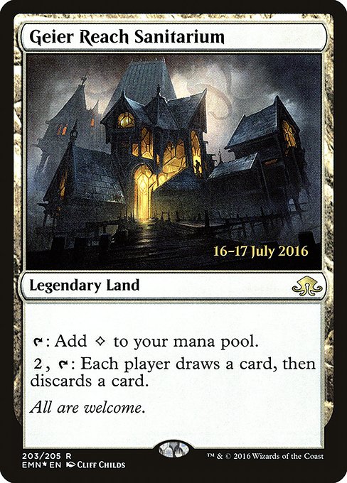 Geier Reach Sanitarium (203s) (Foil) - Eldritch Moon Promos - Game On