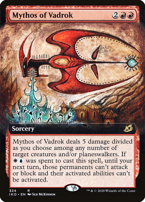 Mythos of Vadrok (324) - EXTENDED ART - Ikoria: Lair of Behemoths - Game On