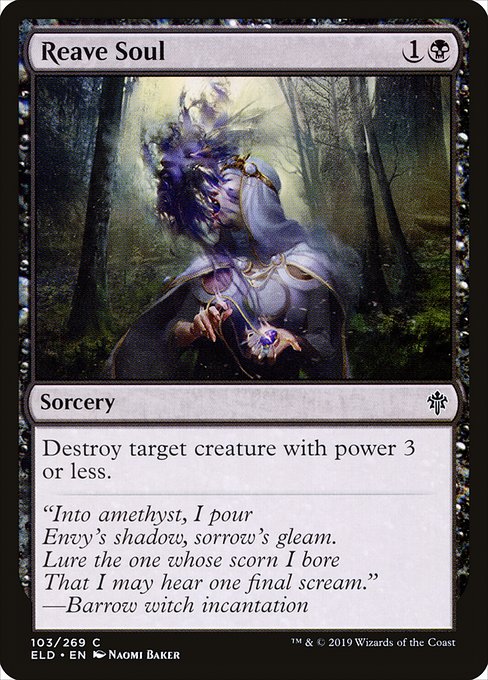 Reave Soul (103) (Foil) - Throne of Eldraine - Game On