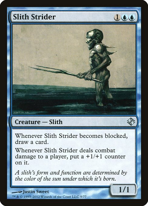 Slith Strider (9) - Duel Decks: Venser vs. Koth - Game On