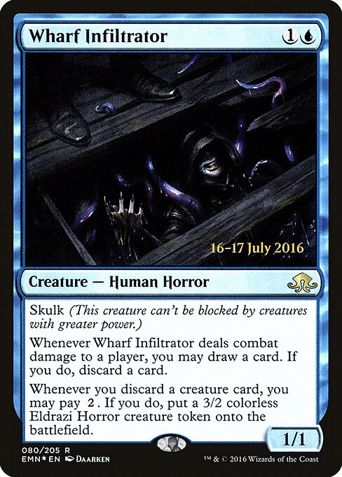 Wharf Infiltrator (80s) (Foil) - Eldritch Moon Promos - Game On