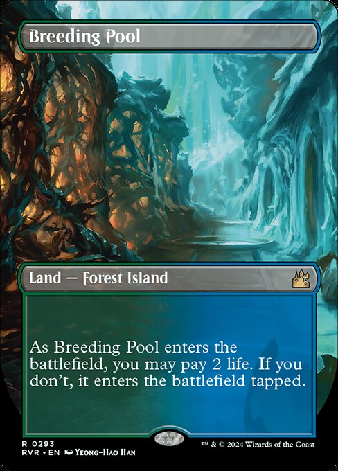 Breeding Pool (293) - BORDERLESS - FULL ART - Ravnica Remastered - Game On