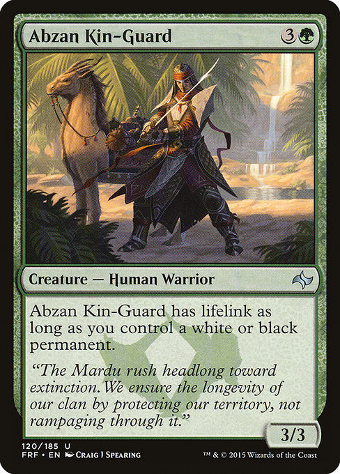 Abzan Kin-Guard (120) - Fate Reforged - Game On