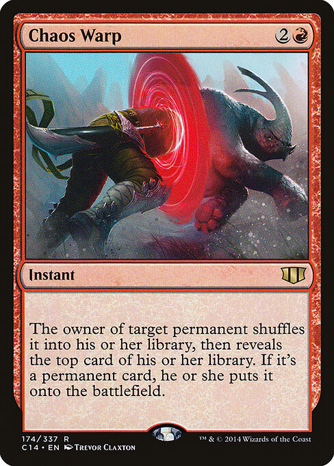 Chaos Warp (174) - Commander 2014 - Game On