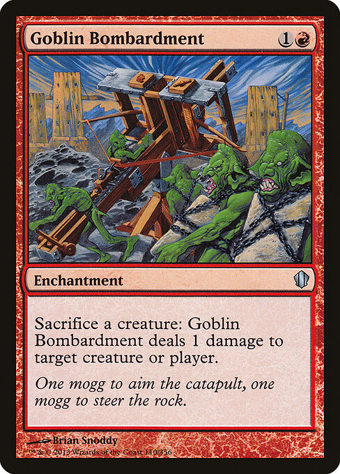 Goblin Bombardment (110) - Commander 2013 - Game On