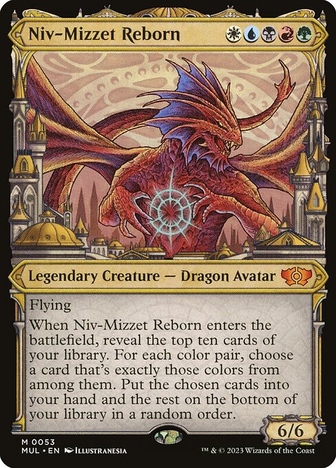 Niv-Mizzet Reborn (53) - SHOWCASE - Multiverse Legends - Game On