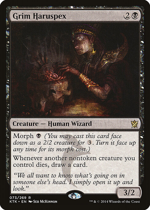 Grim Haruspex (73) - Khans of Tarkir - Game On