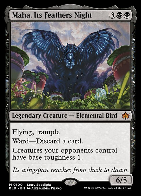 Maha, Its Feathers Night (100) - Bloomburrow - Game On