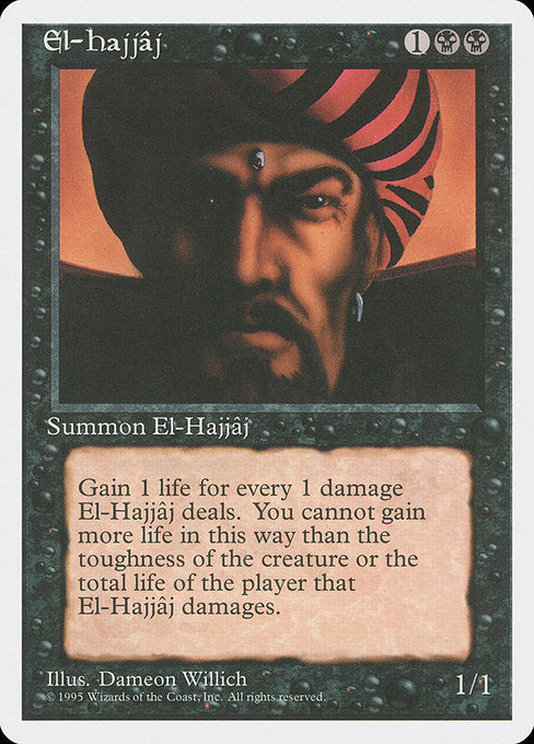 El-Hajjâj (134) - Fourth Edition - Game On