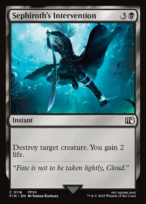 Sephiroth's Intervention (116) (Foil) - Final Fantasy - Game On