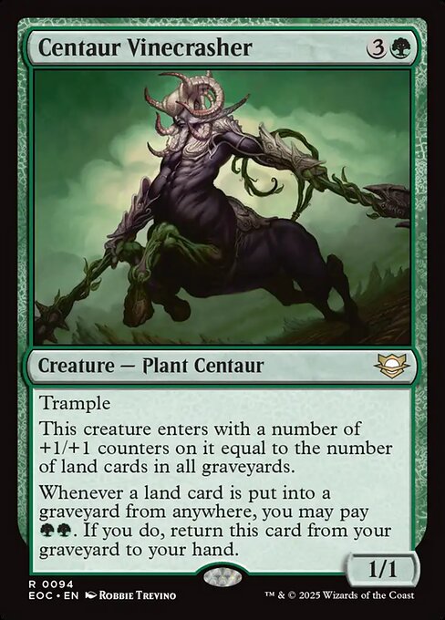 Centaur Vinecrasher (94) - Edge of Eternities Commander - Game On