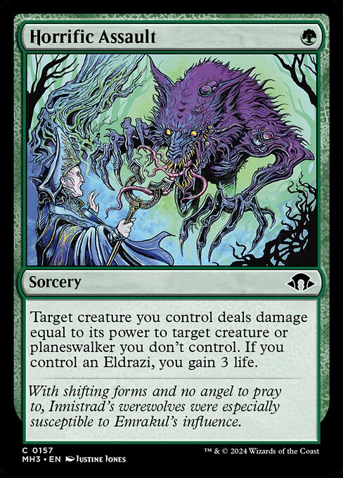 Horrific Assault (157) (Foil) - Modern Horizons 3 - Game On