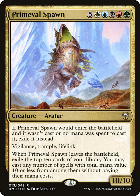 Primeval Spawn (13) - Dominaria United Commander - Game On