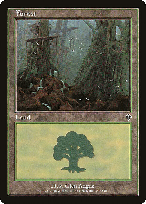 Forest (350) (Foil) - Invasion - Game On