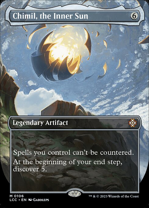Chimil, the Inner Sun (106) - BORDERLESS - The Lost Caverns of Ixalan Commander - Game On