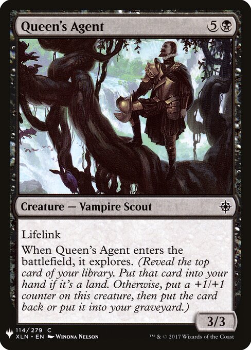 Queen's Agent (XLN-114) - The List - Game On