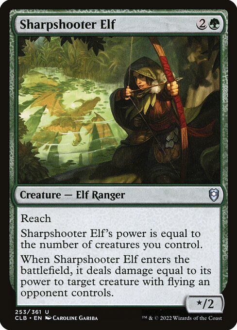 Sharpshooter Elf (253) - Commander Legends: Battle for Baldur's Gate - Game On