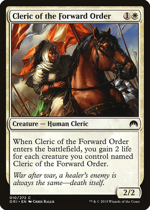 Cleric of the Forward Order (10) (Foil) - Magic Origins - Game On