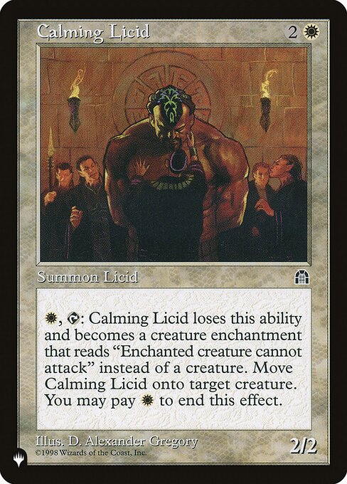 Calming Licid (STH-2) - The List - Game On