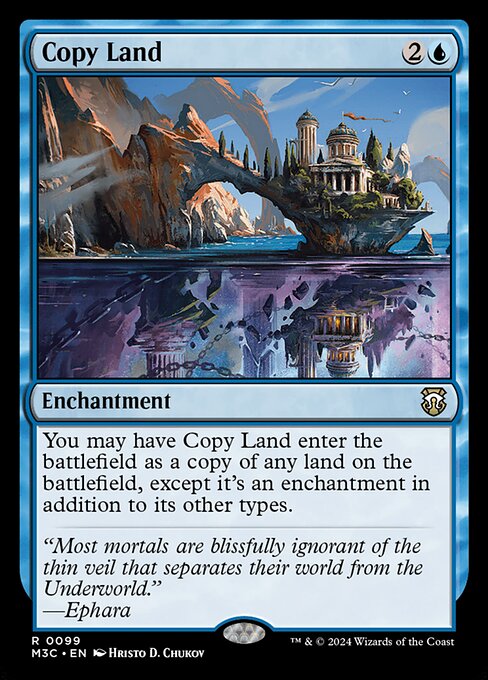 Copy Land (99) - Modern Horizons 3 Commander - Game On