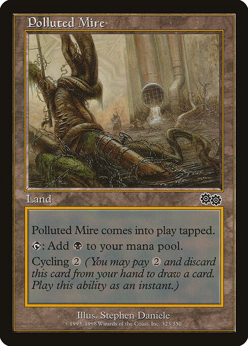 Polluted Mire (323) - Urza's Saga - Game On