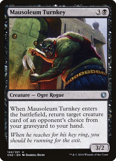 Mausoleum Turnkey (142) (Foil) - Conspiracy: Take the Crown - Game On