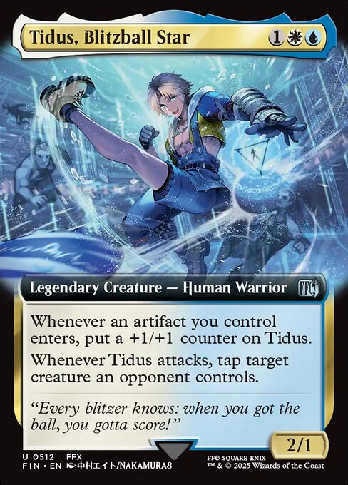 Tidus, Blitzball Star (512) - EXTENDED ART - Final Fantasy - Game On