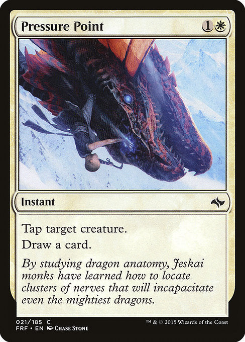 Pressure Point (21) (Foil) - Fate Reforged - Game On