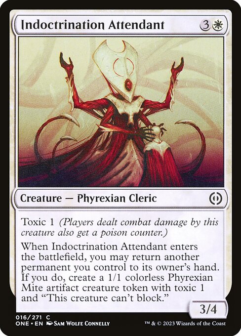 Indoctrination Attendant (16) - Phyrexia: All Will Be One - Game On
