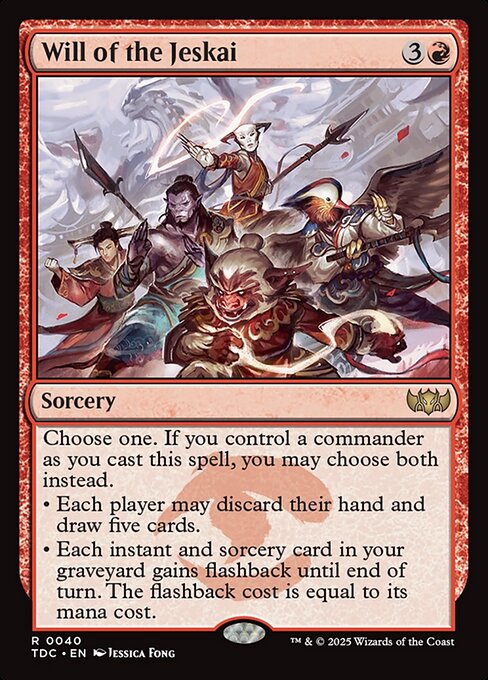 Will of the Jeskai (40) - Tarkir: Dragonstorm Commander - Game On