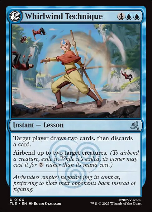 Whirlwind Technique (100) (Foil) - Avatar: The Last Airbender Eternal - Game On