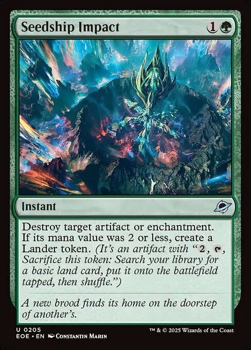 Seedship Impact (205) - Edge of Eternities - Game On