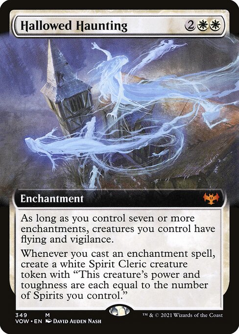 Hallowed Haunting (349) - EXTENDED ART - Innistrad: Crimson Vow - Game On