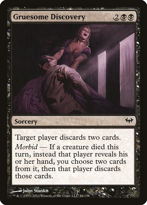 Gruesome Discovery (66) (Foil) - Dark Ascension - Game On