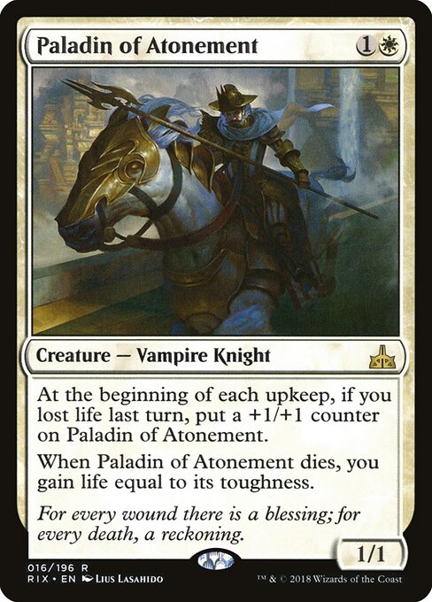 Paladin of Atonement (16) - Rivals of Ixalan - Game On