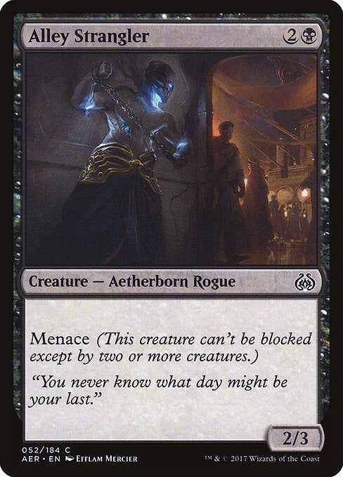 Alley Strangler (52†) (Foil) - Aether Revolt - Game On