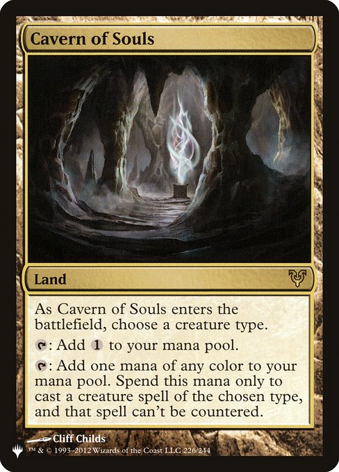 Cavern of Souls (AVR-226) - The List - Game On