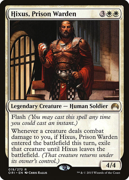 Hixus, Prison Warden (19) (Foil) - Magic Origins - Game On