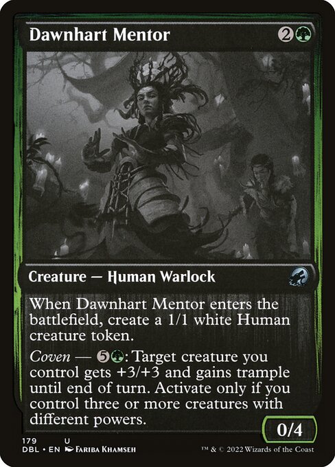 Dawnhart Mentor (179) (Foil) - Innistrad: Double Feature - Game On