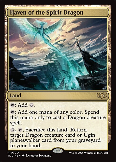 Haven of the Spirit Dragon (370) - Tarkir: Dragonstorm Commander - Game On