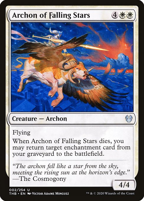 Archon of Falling Stars (2) (Foil) - Theros Beyond Death - Game On