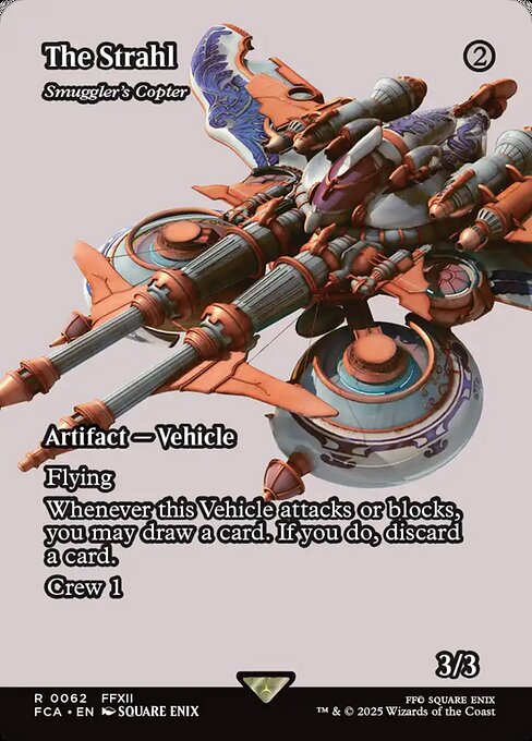 Smuggler's Copter (62) - BORDERLESS - FULL ART - Final Fantasy: Through the Ages - Game On