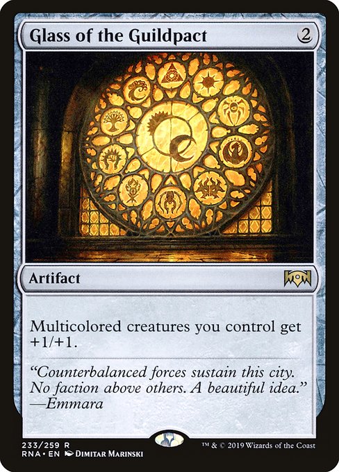 Glass of the Guildpact (233) (Foil) - Ravnica Allegiance - Game On