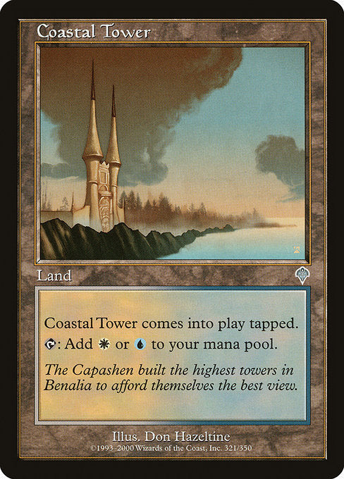 Coastal Tower (321) (Foil) - Invasion - Game On