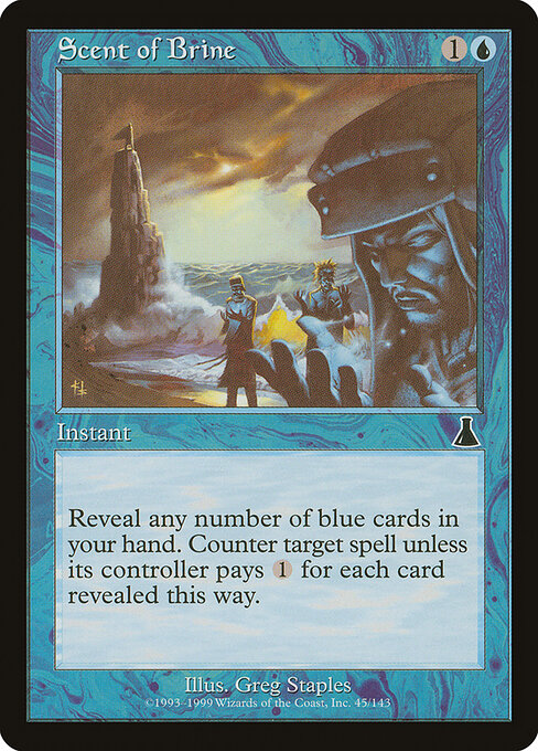 Scent of Brine (45) (Foil) - Urza's Destiny - Game On