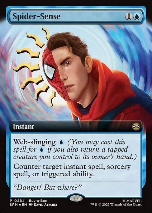 Spider-Sense (284) - EXTENDED ART (Foil) - Marvel's Spider-Man - Game On