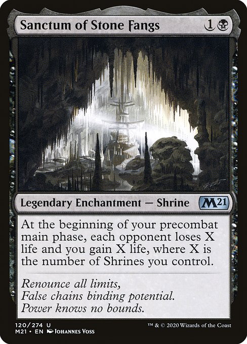 Sanctum of Stone Fangs (120) - Core Set 2021 - Game On
